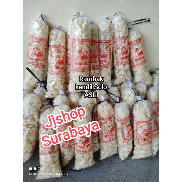 TERMURAH dan Gratis ongkir Rambak kendil Solo  rambak surabaya original 275gram asli