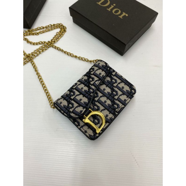TAS DOMPET KECIL DIOR PAKE BOX