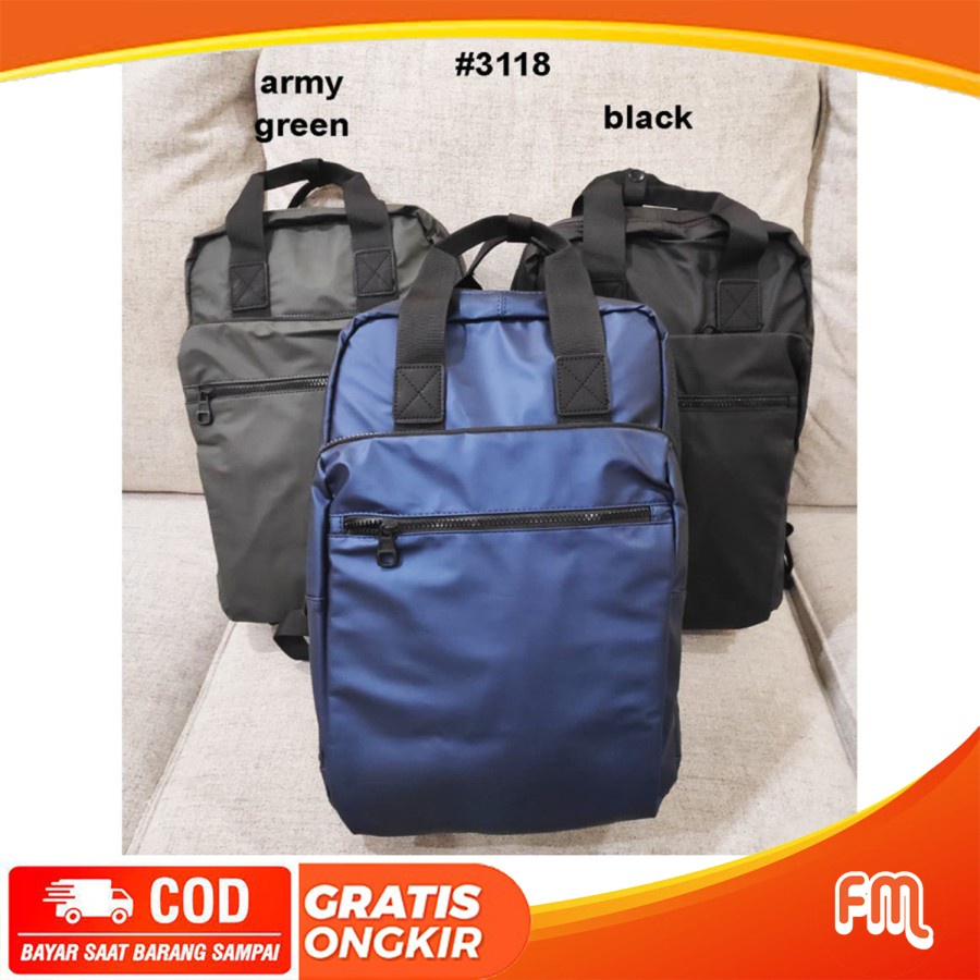 Tas Ransel Calvin K 3118 Large / Backpack Tas laptop Pria