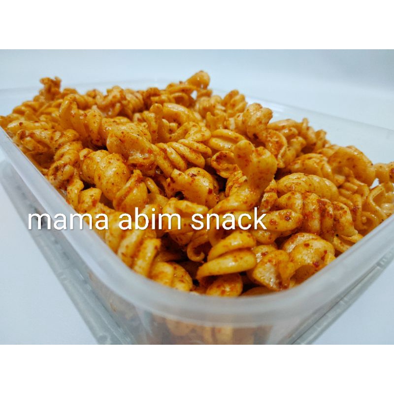 

makaroni spiral ulir uril mantul