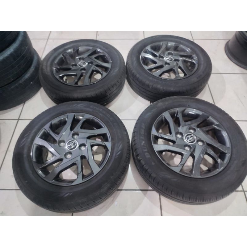 Original avanza veloz ring 15 pcd 4x114 Ban Dunlop 185 65 r15