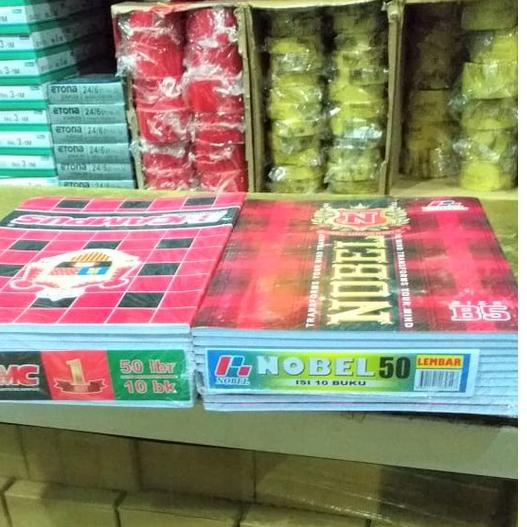 

Ready IY09T Buku Tulis Campus 50 Lembar -Boxy - per pack - isi 10 Buku 71 Terbatas