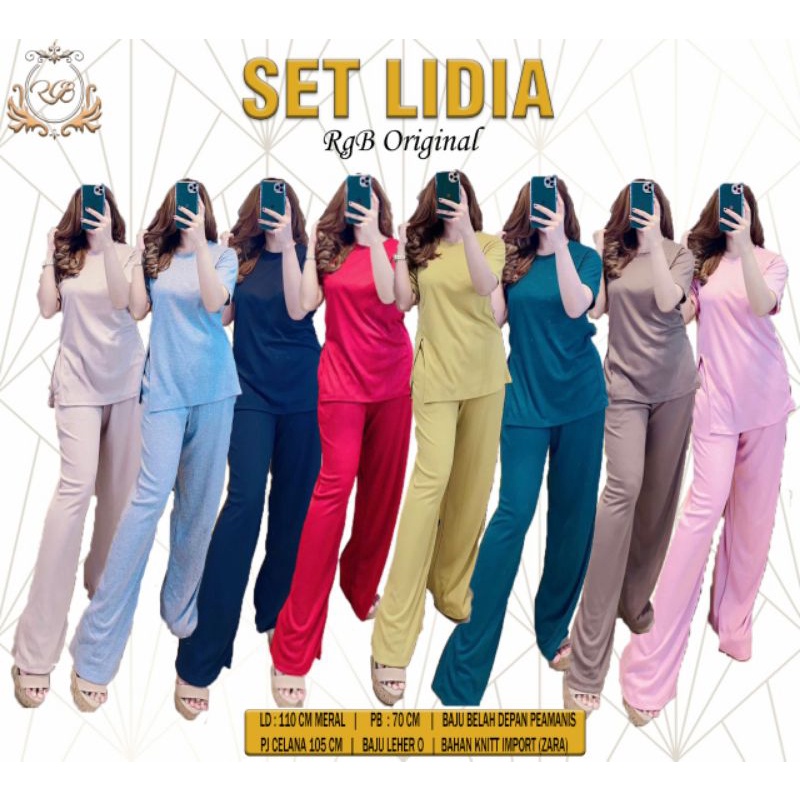 SET LIDA RGB ORIGINAL/ONESET LIDIA LAYANGAN PUTUS/ONESET KNIT IMPORT ZARA
