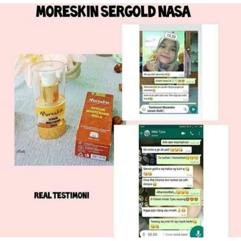 SERUM GOLD NASA