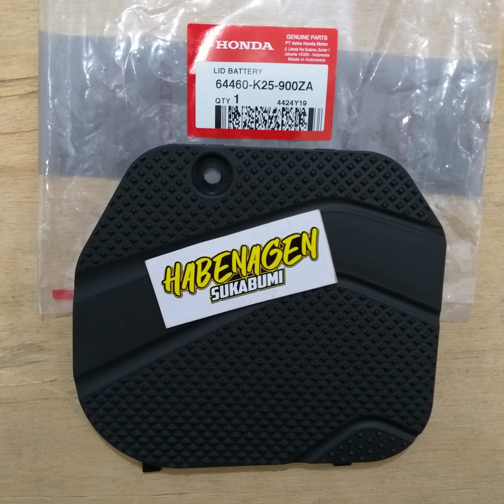 Jual cover tutup aki batre baterai battery alas lantai honda beat fi