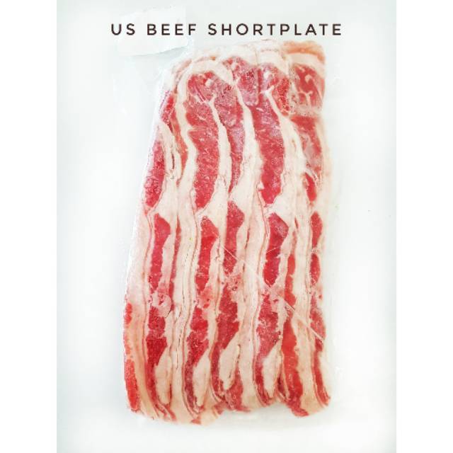 

US BEEF SHORTPLATE 500GR