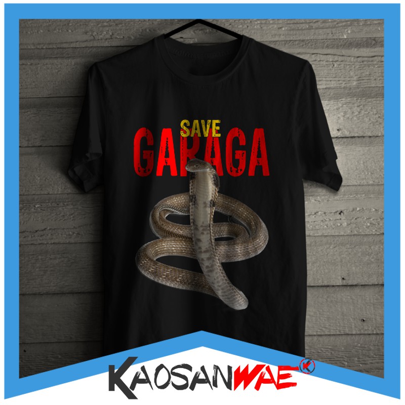 Kaos Reptil Save Garaga Ular King Cobra Kobra Anime Boruto