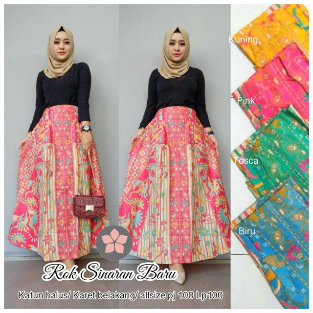 Celana kulot batik / rok batik sogan / batik murah
