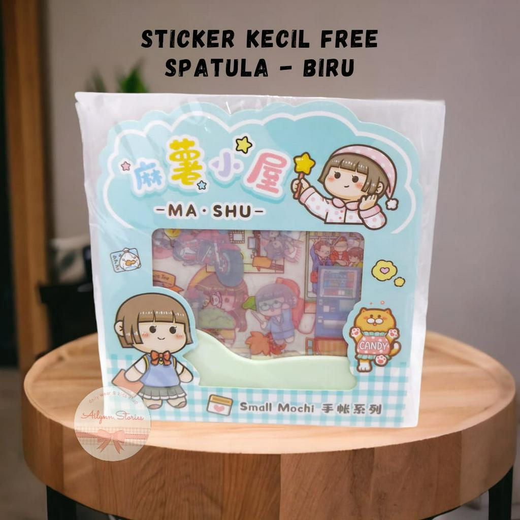 Sticker Momo free Spatula / Sticker DIY Momo Spatula