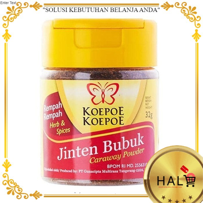 

KOEPOE2 JINTAN BUBUK 32 GR