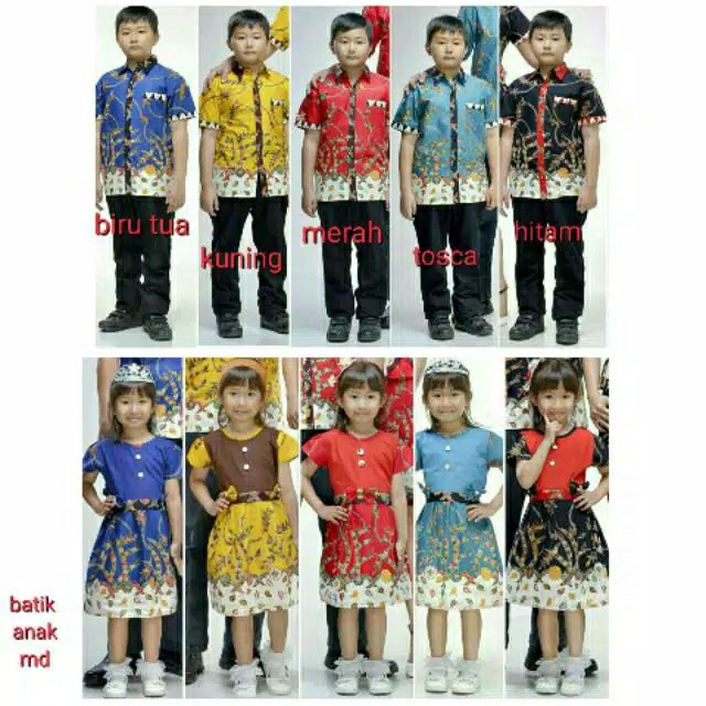 Batik Anak 2 Tahun Sampai Remaja Md