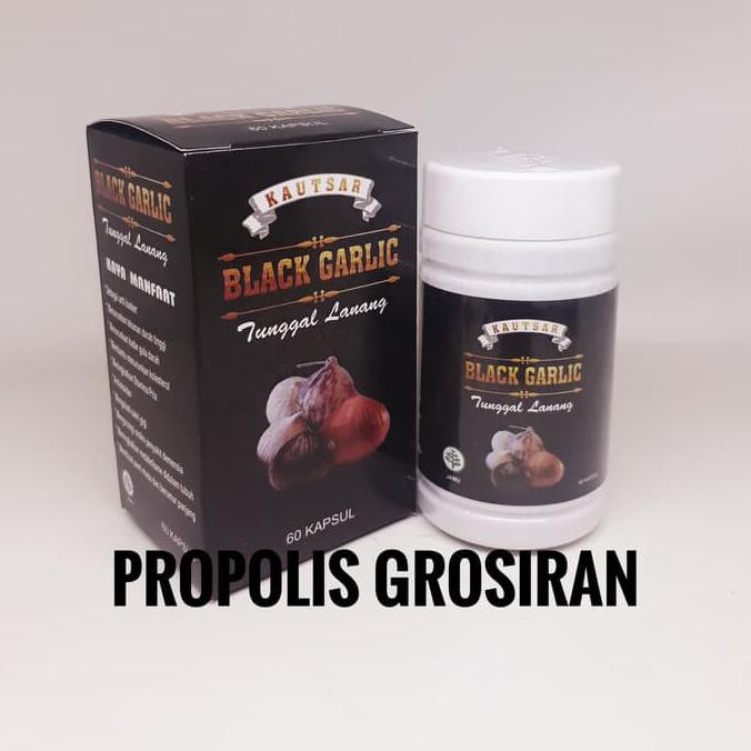 BLACK GARLIC KAPSUL EKSTRAK BAWANG TUNGGAL LANANG