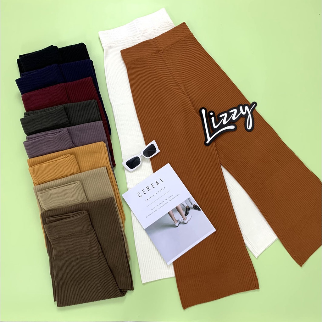 Lizzy - KULOT RAJUT ZANNA PANTS PREMIUM