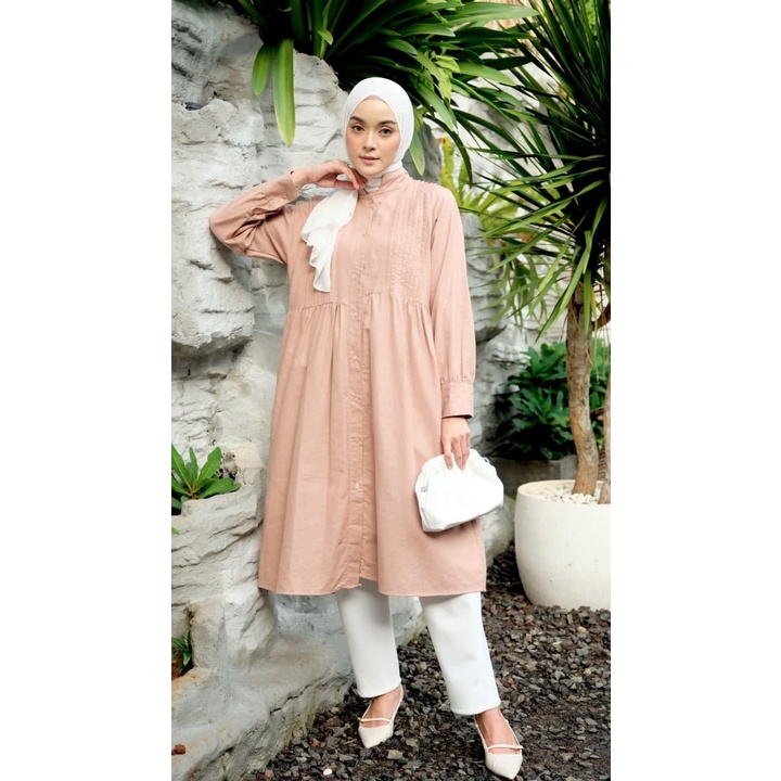 RISE TUNIC / TUNIK / ATASAN WANITA / ATASAN KERJA