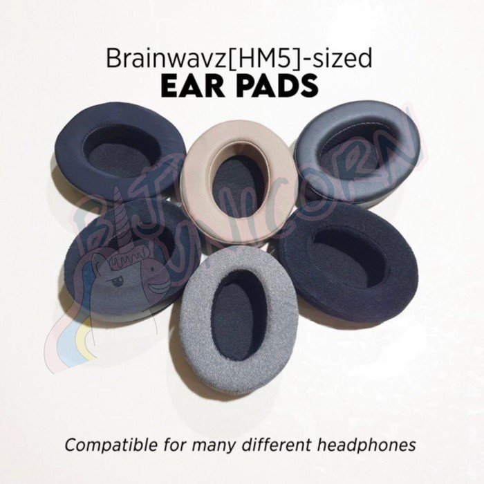 Earpad Cushion Leather Brainwavz Ear pad ATH-M50x M40x SX1 M50xBT MSR7