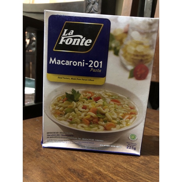 LA FONTE Macaroni-201 BOX Pasta