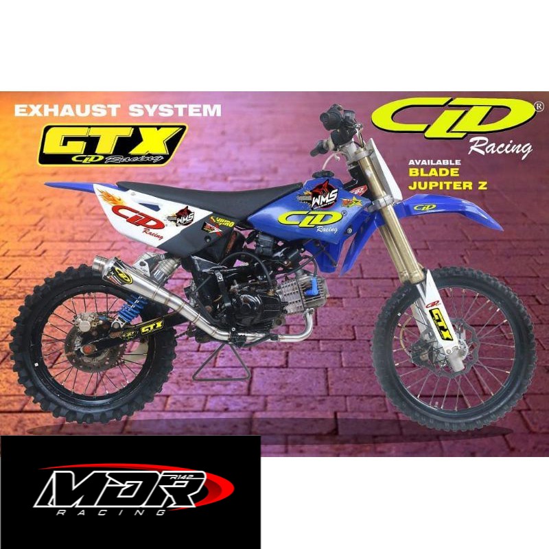 KNALPOT CLD RACING for GRASSTRACK JUPITER Z 2 TYPE
