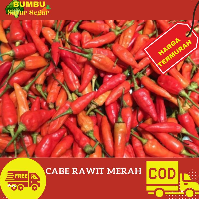 

CABE RAWIT MERAH SEGAR 250gr