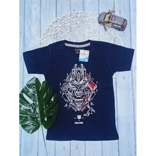 COD KAOS ANAK SUPERHERO PREMIUM MOTIF MEGATRON KEREN HITS KEKINIAN 1-7 TAHUN TOP QUALITY-1