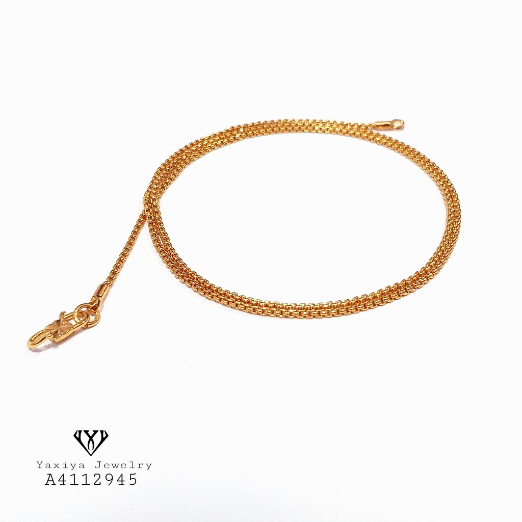 

Kalung Perhiasan Lapis Emas Aksesoris 18K Yaxiya Jewelry 575