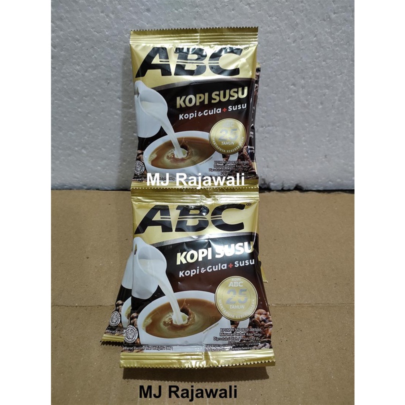 

Kopi ABC Susu 31 gram - Renceng