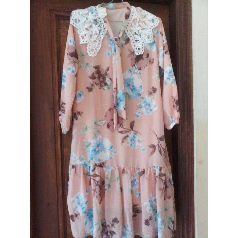 long tunik ceruty by SML fashion wanita tunik mewah tunik cantik baju murah baju import murah