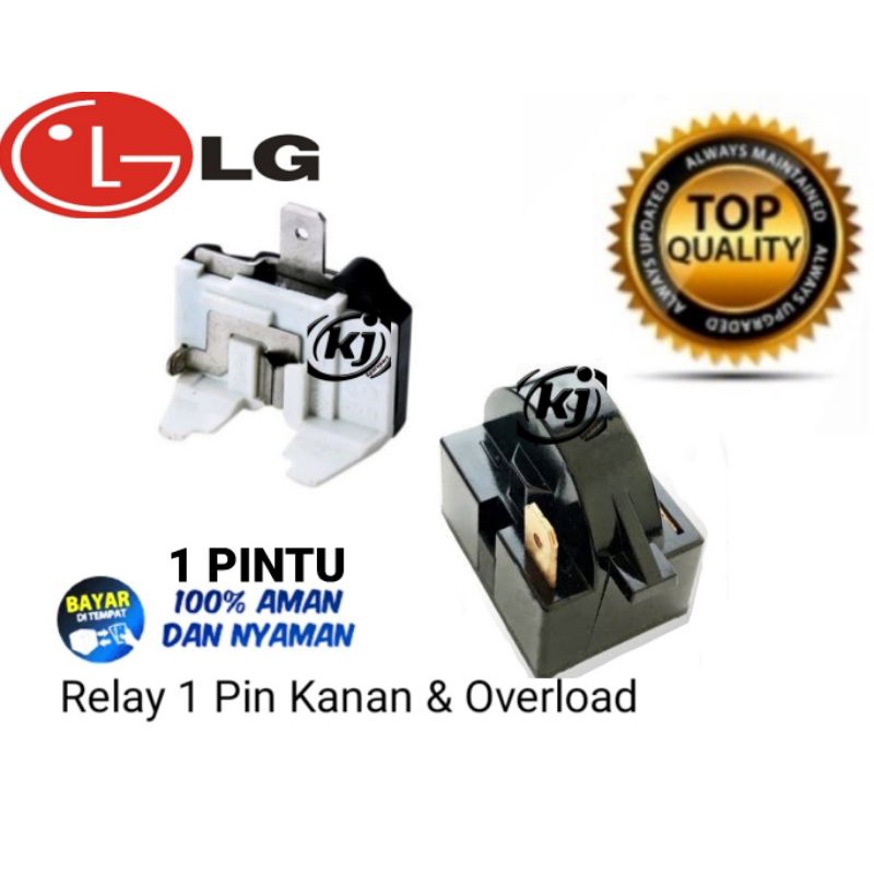 Relay Ptc Overload Kulkas LG 1 Pintu / 2 Pintu