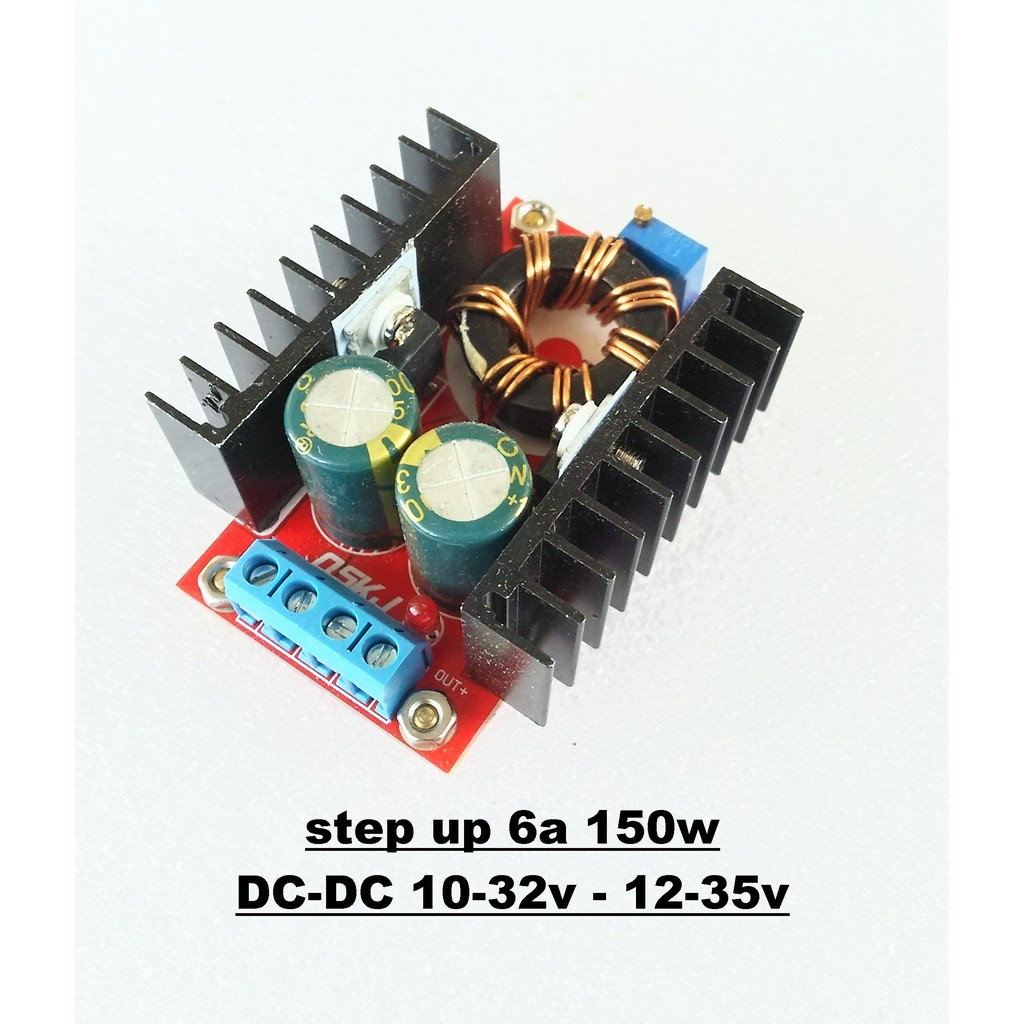 Step Up 6A 150W DC-DC Modul