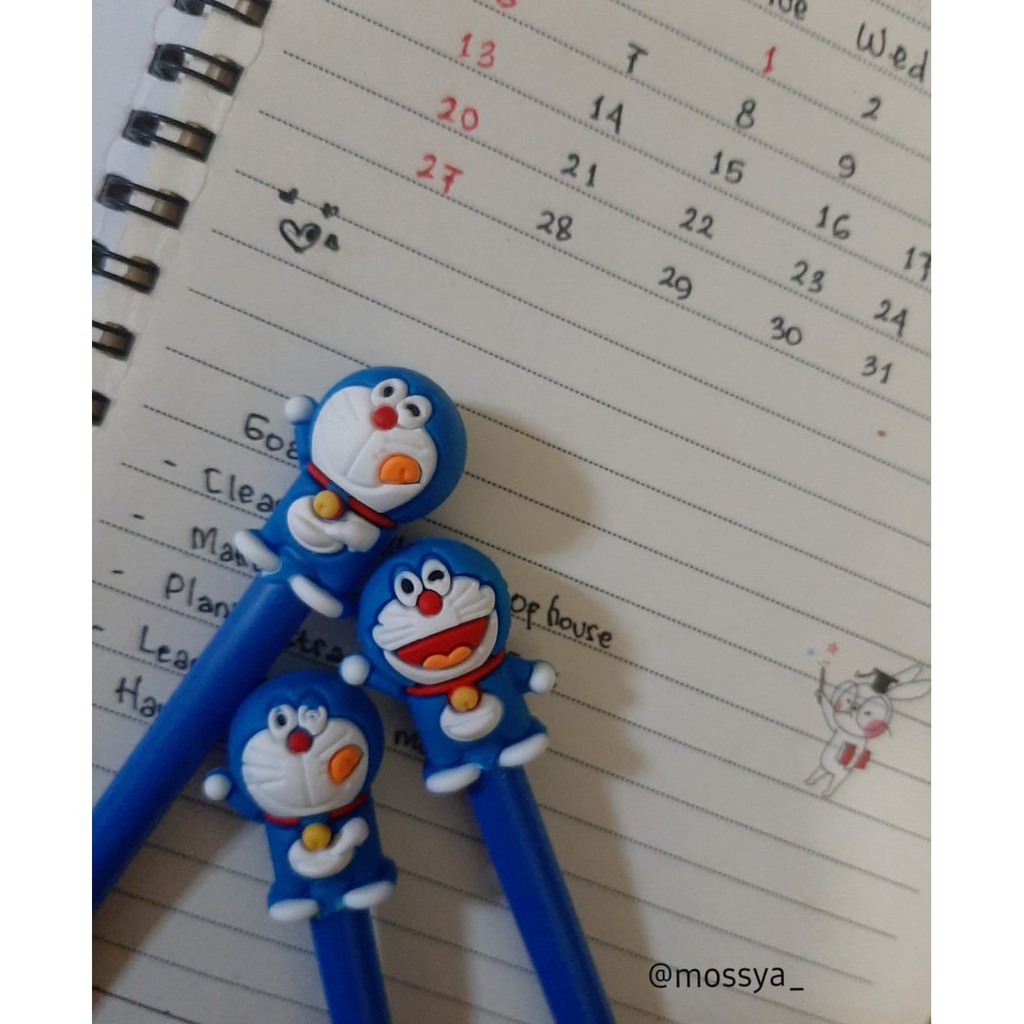 

Pulpen Gel Karakter Doraemon Lucu Unik Imut Pena Fancy