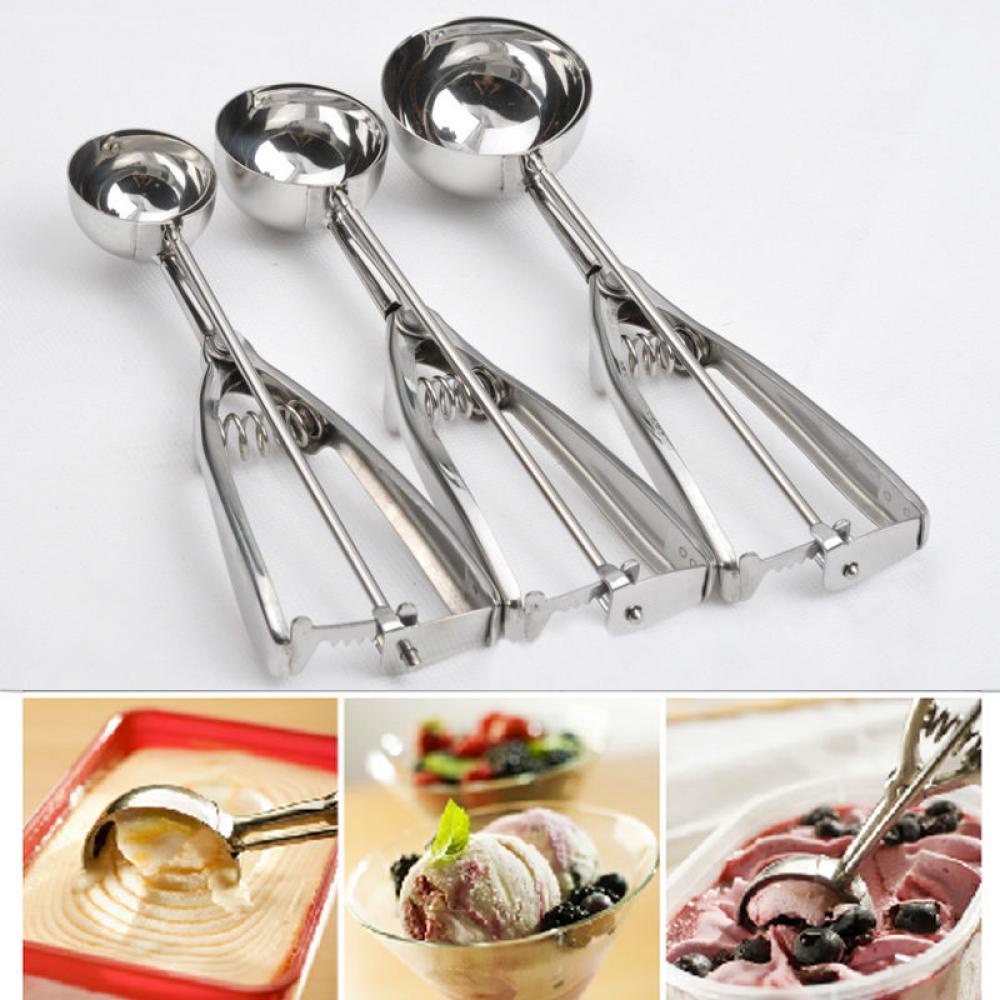 Populer Sendok Es Krim Fashion Tumbuk Kentang Dapur Rumah Stainless Steel