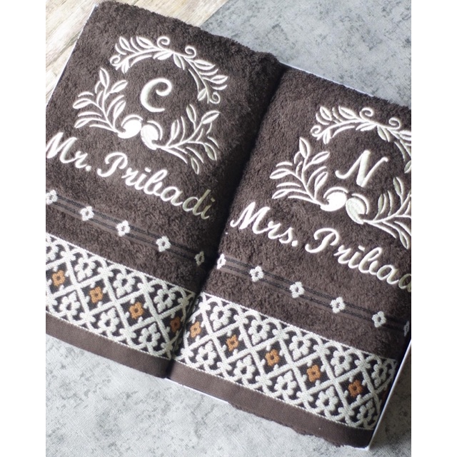 Handuk bordir terry palmer handuk tebal towel terry palmer premium