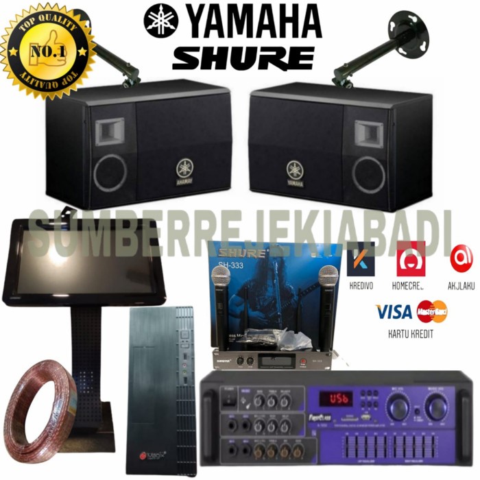 DISTRIBUTOR PAKET SOUND KARAOKE YAMAHA 10 INCH PC KARAOKE 2 TB BLUETOO