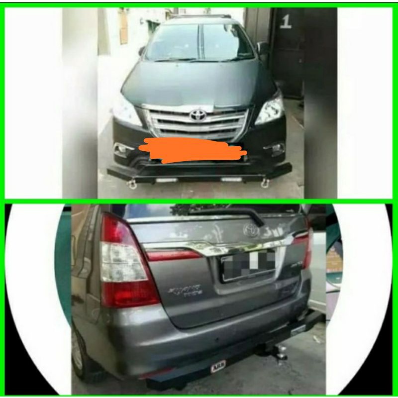 Paket Tanduk / Towing Depan Belakang Grand Innova 2004-2015 Akhir