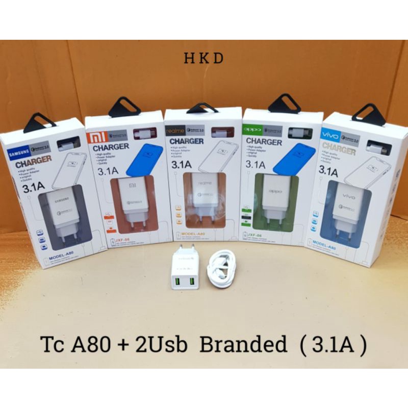 CHARGER CASAN MODEL A-80 BRANDED(Type Micro)