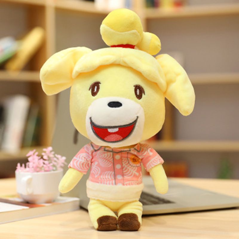 20cm Boneka Animal Crossing Tom Nook KK Plush Toy Raccoon Soft Stuffed Doll Anime Kid Gift Mainan