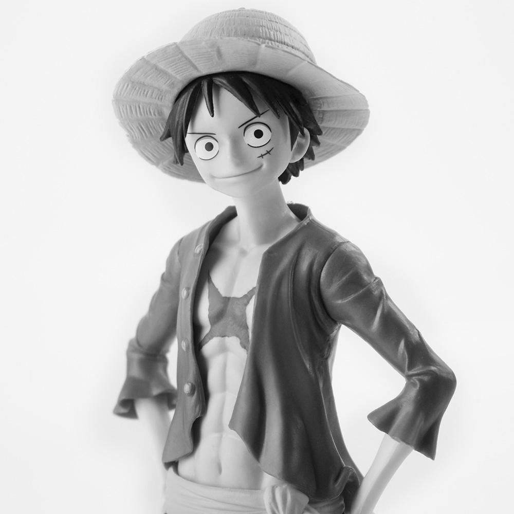 Lanfy Monkey D Luffy 27cm Figure Mainan Grandline Pria Monkey D