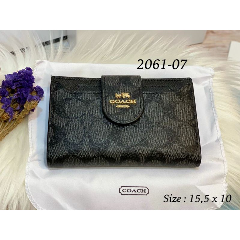 New Dompet 2061 Lidah Kombi Zipper Brand Freee Box Import Semprem