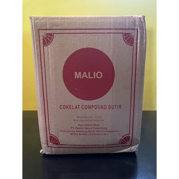 

mesis coklat malio kemasan repack 250gr