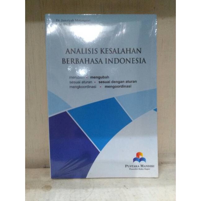 Analisis Kesalahan Berbahasa Indonesia