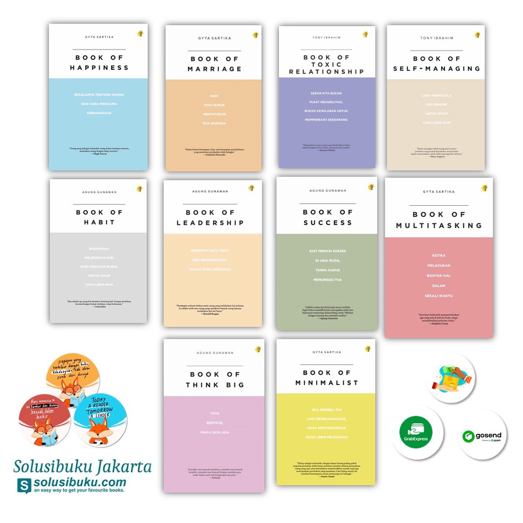 [Solusibuku Jakarta] Serial BOOK OF LIFE - Seri Buku Motivasi Bright Publisher