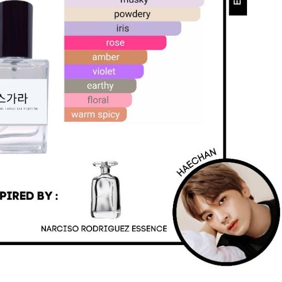 PARFUM HAECHAN NARCISO RODRIGUEZ ESSENCE BY NAEMSAE.ID PARFUM WANITA