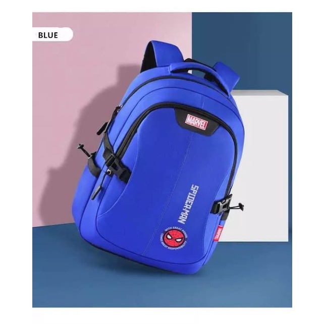 tas ransel anak tas sekolah anak karakter marvel ransel anak superhero iron man spiderman cpt amerik