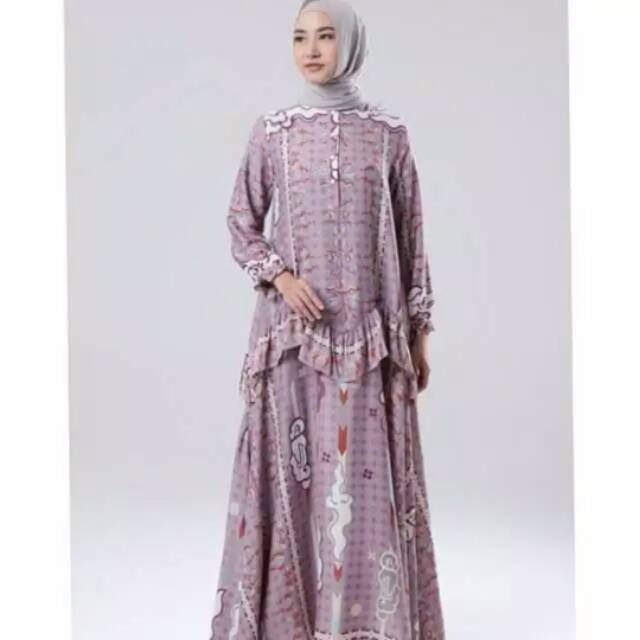 Preloved Kopan Dress Ria Miranda / PL Riamiranda Gamis Muslim