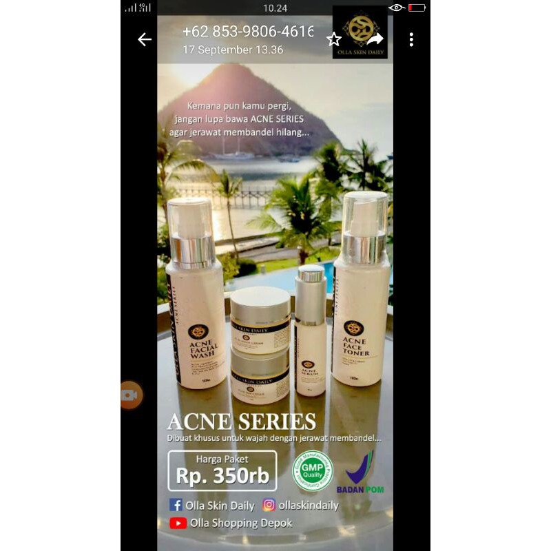 olla skin daily acne