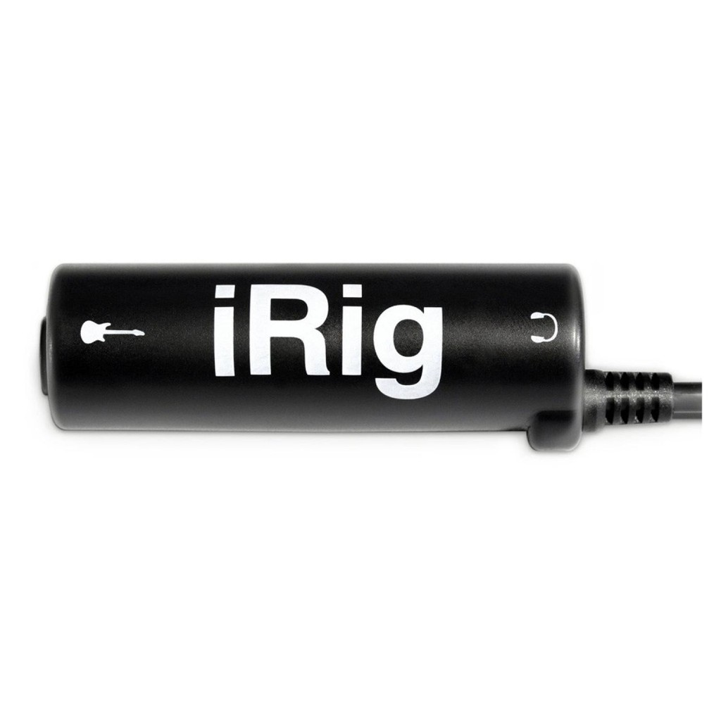 iRig AmpliTube Guitar Interface Adapter iPhone /iPod Touch/iPad Guitar Rig Amplitube Mudah Digunakan