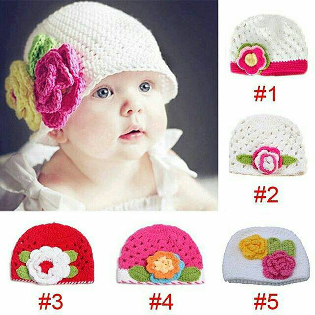 Topi bayi/topi anak/topi rajut bayi/topi bayi import/topi anak/topi rajut/topi bayi noni/topi bonnet