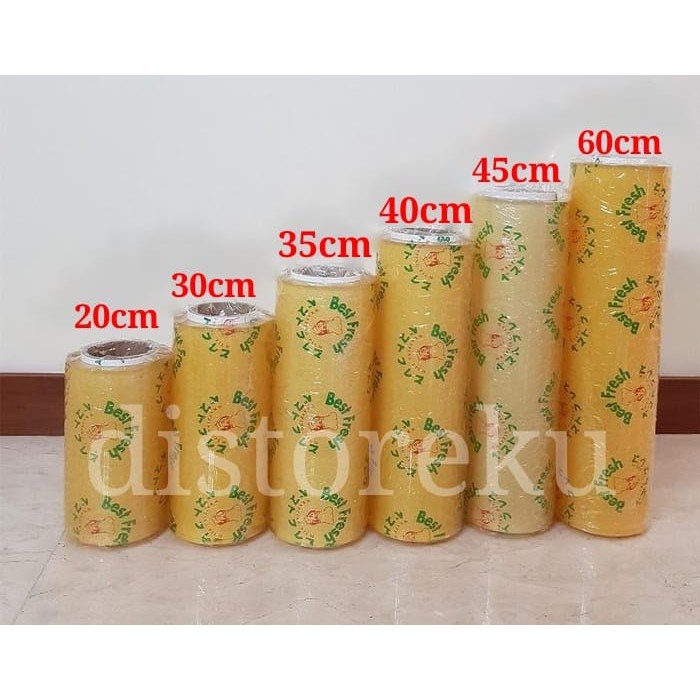KILOAN BEST FRESH 40CM x 500M PLASTIK WRAPPING CLING FOOD WRAP STRETCH FILM