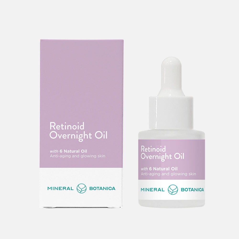 Mineral Botanica Retinoid Overnight Oil with 6 Natural Oil 20ml