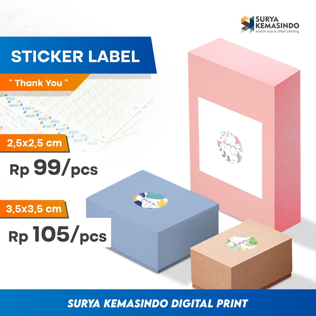 

Stiker/Sticker "Thankyou" (2,5 & 3,5 cm) Stickercutting/Cuttingsticker/Label/Labelnama/LabelHijab/LabelBaju