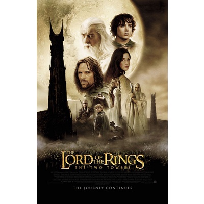 Kaset DVD THE LORD OF THE RINGS: THE TWO TOWERS (2002)